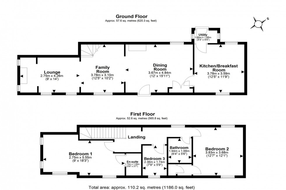 Floorplan for Hillside Road, Frodsham, WA6