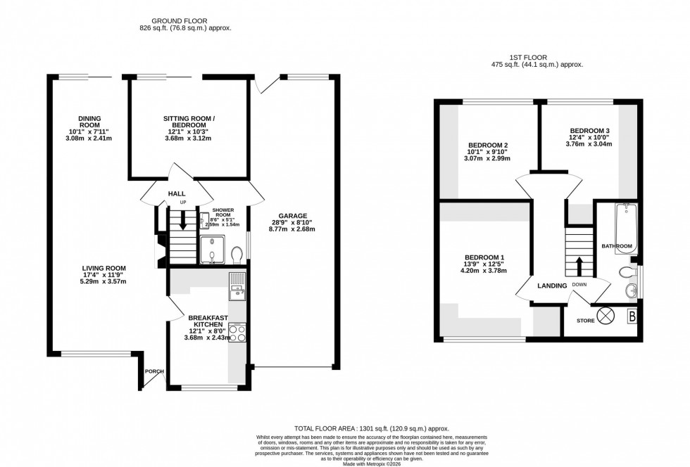 Floorplan for Hallwood Road, Handforth, SK9