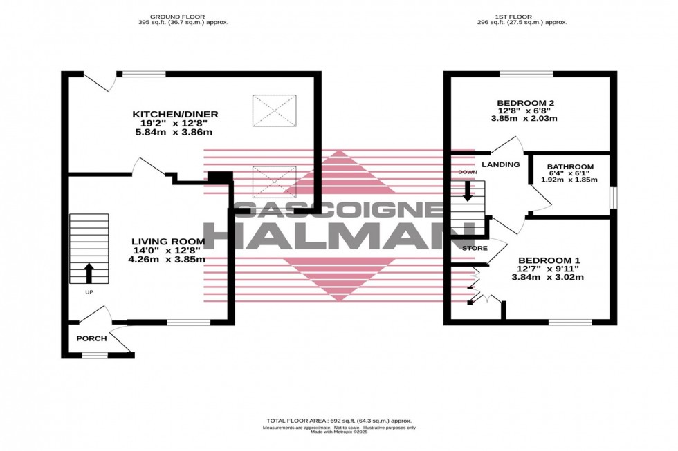 Floorplan for Churchston Avenue, Bramhall, SK7