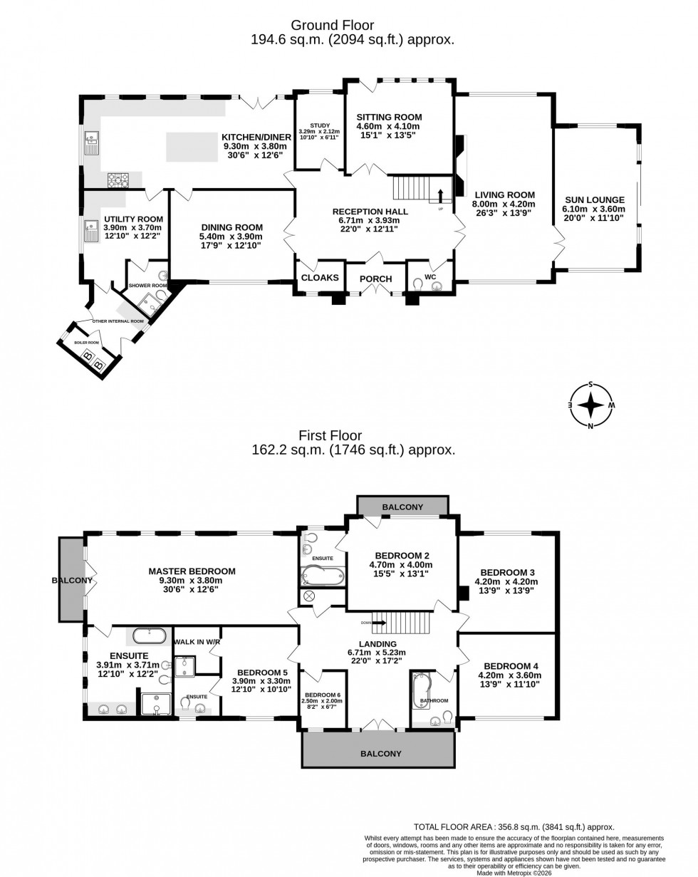 Floorplan for Shays Lane, Little Budworth, CW6