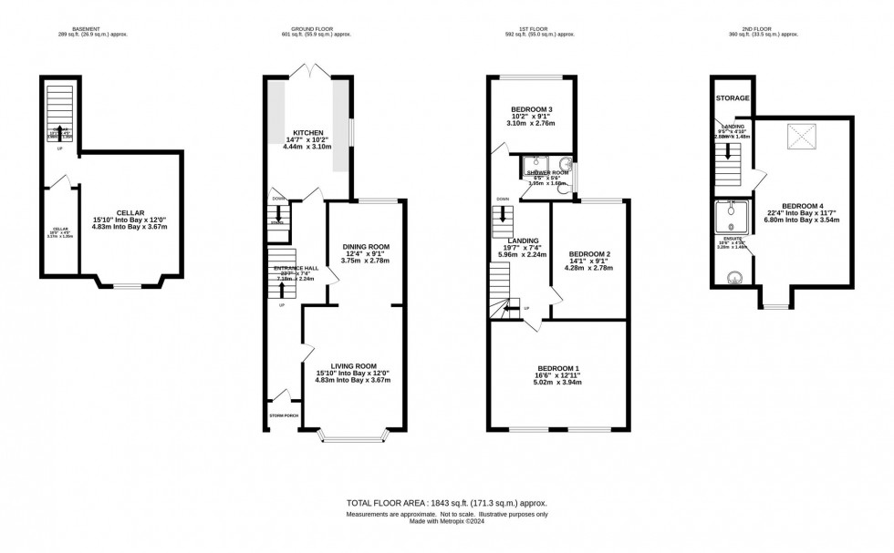 Floorplan for Walsingham Avenue, Manchester, M20