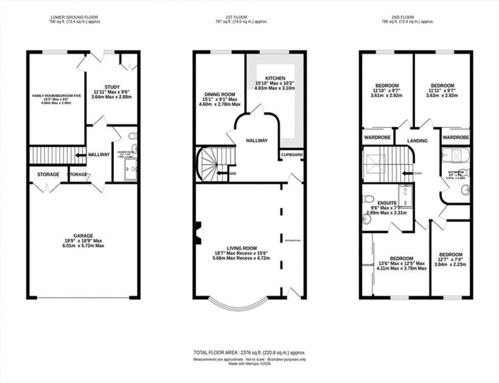 Floorplan for Norwood Park, Altrincham, WA14