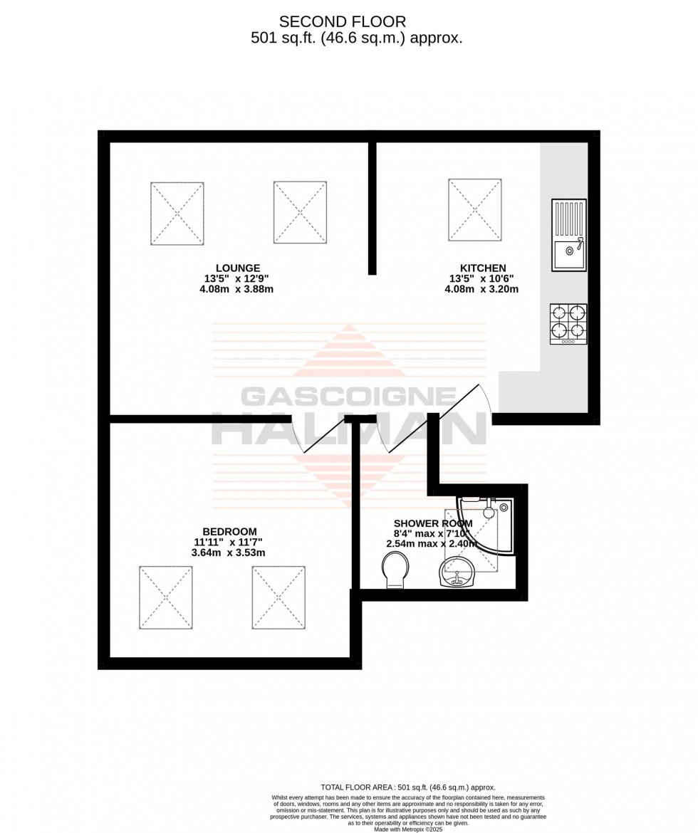 Floorplan for Marsland Road, Sale, M33