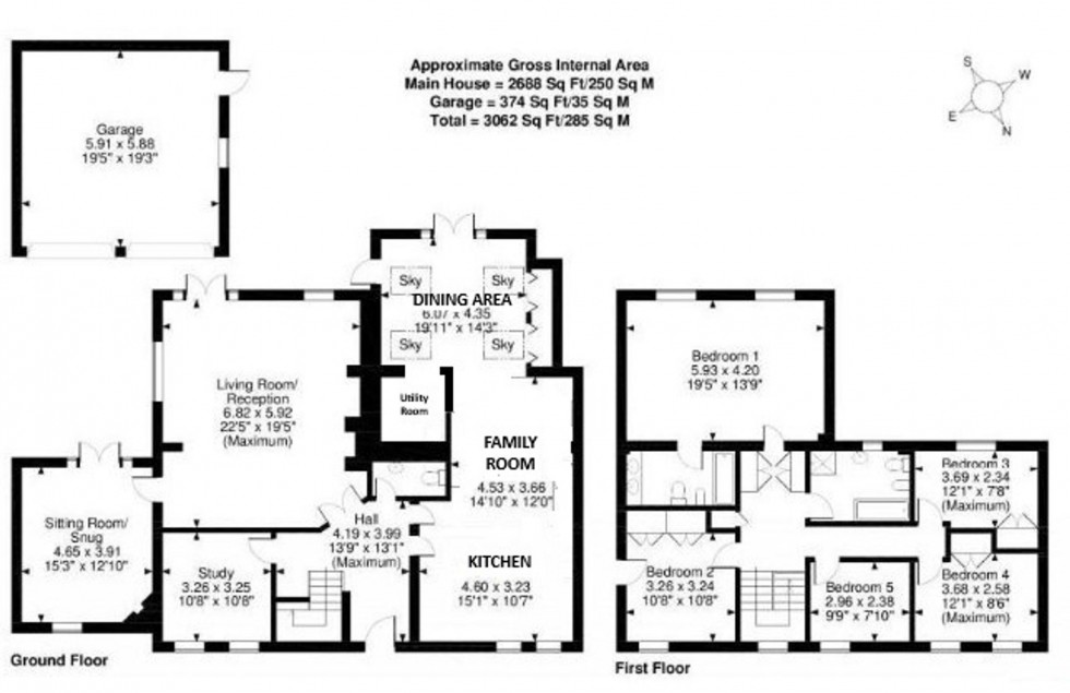 Floorplan for 3 Ridley Hill Farm, Tarporley, CW6