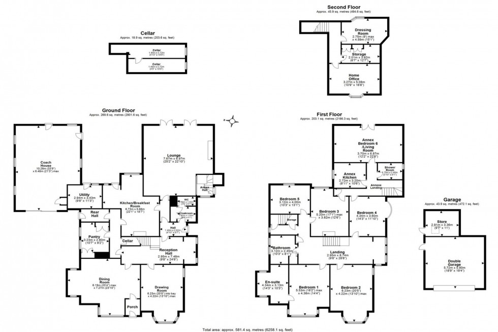 Floorplan for 77 Fluin Lane, Frodsham, WA6