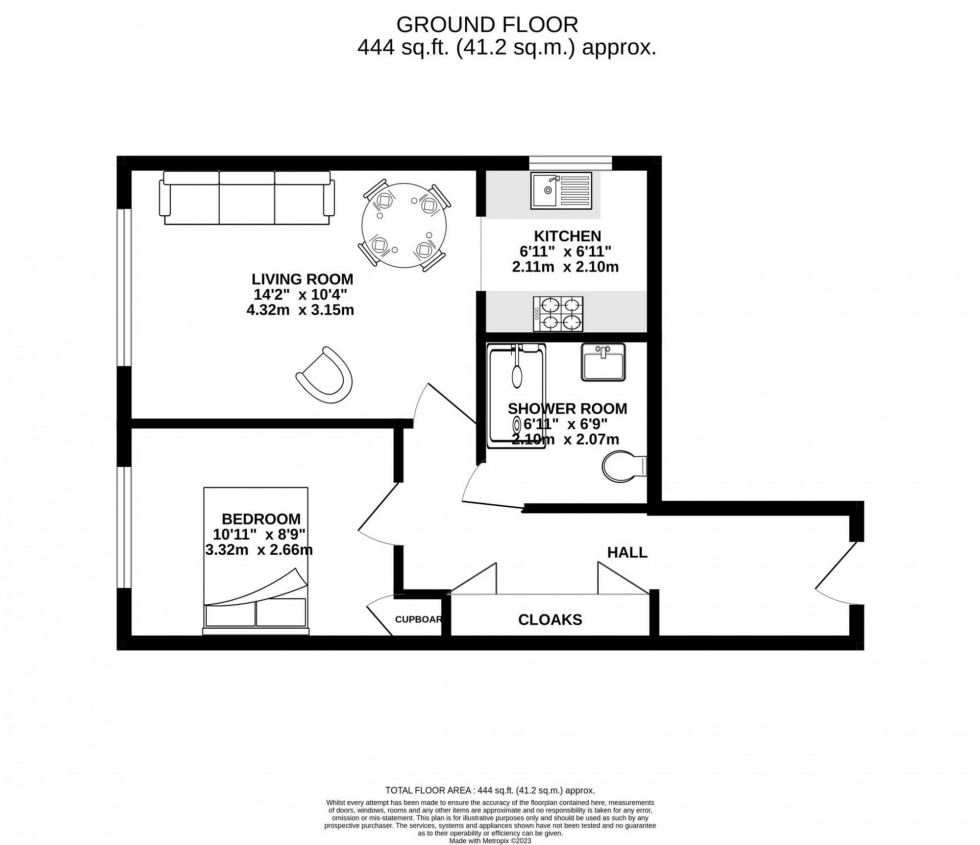 Floorplan for Tabley Road, Knutsford, WA16
