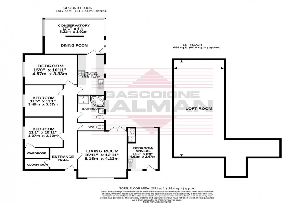 Floorplan for Firbank Road, Manchester, M23