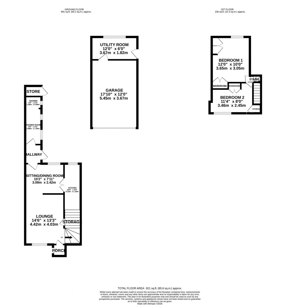 Floorplan for Coppice Road, Poynton, SK12