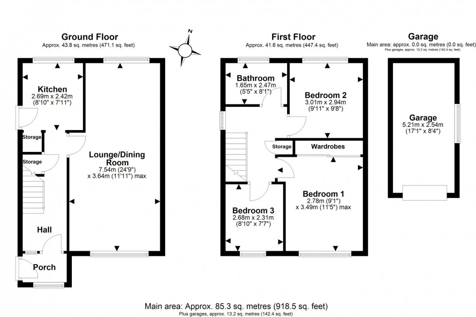 Floorplan for Blue Hatch, Frodsham, WA6