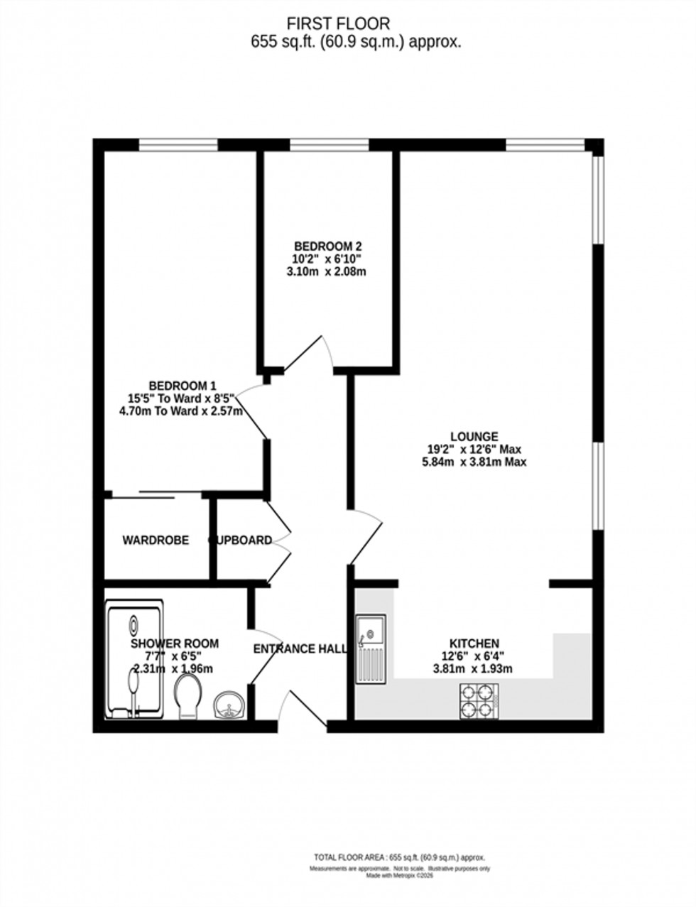 Floorplan for Deansgate Lane, Timperley, WA14