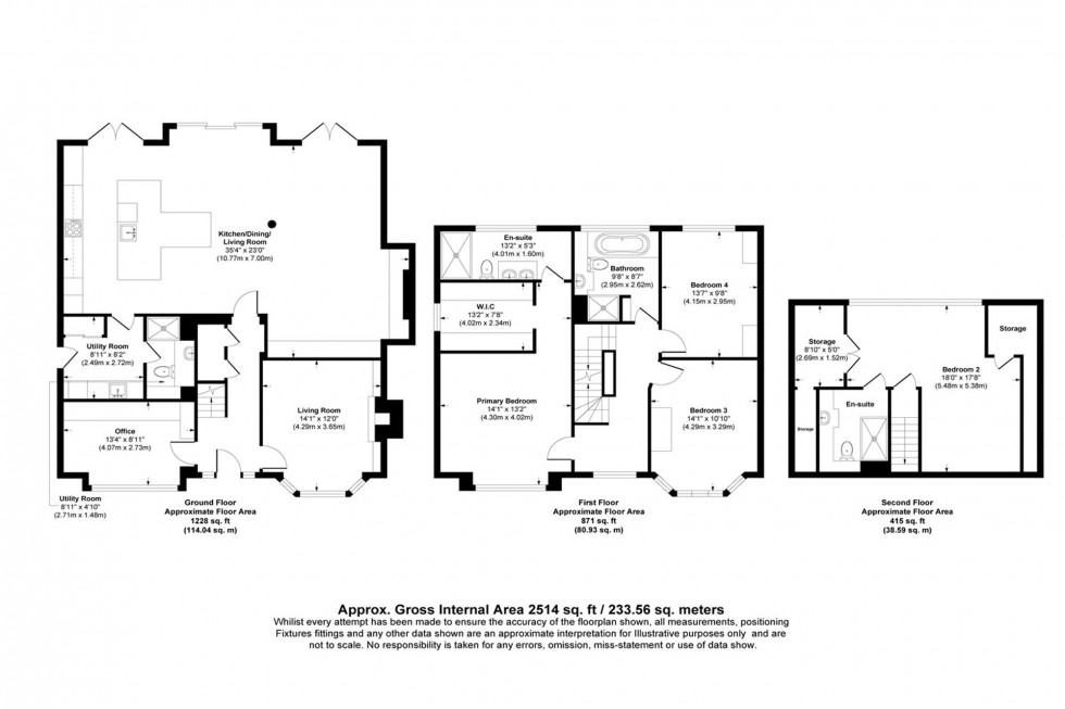 Floorplan for Agden Park Lane, Lymm, WA13