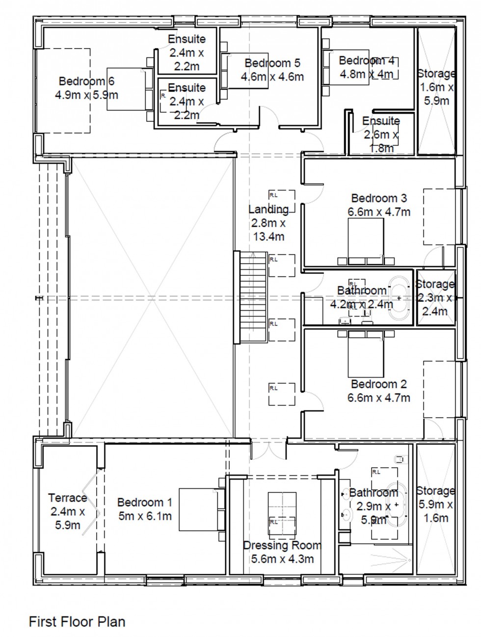 Floorplan for Woodside, Kelsall, CW6