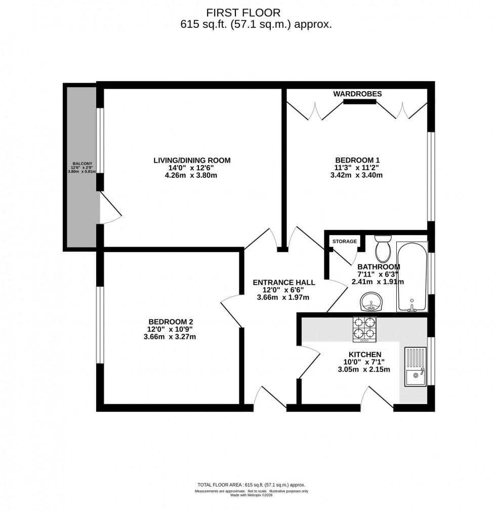 Floorplan for 214 Palatine Road, West Didsbury, M20