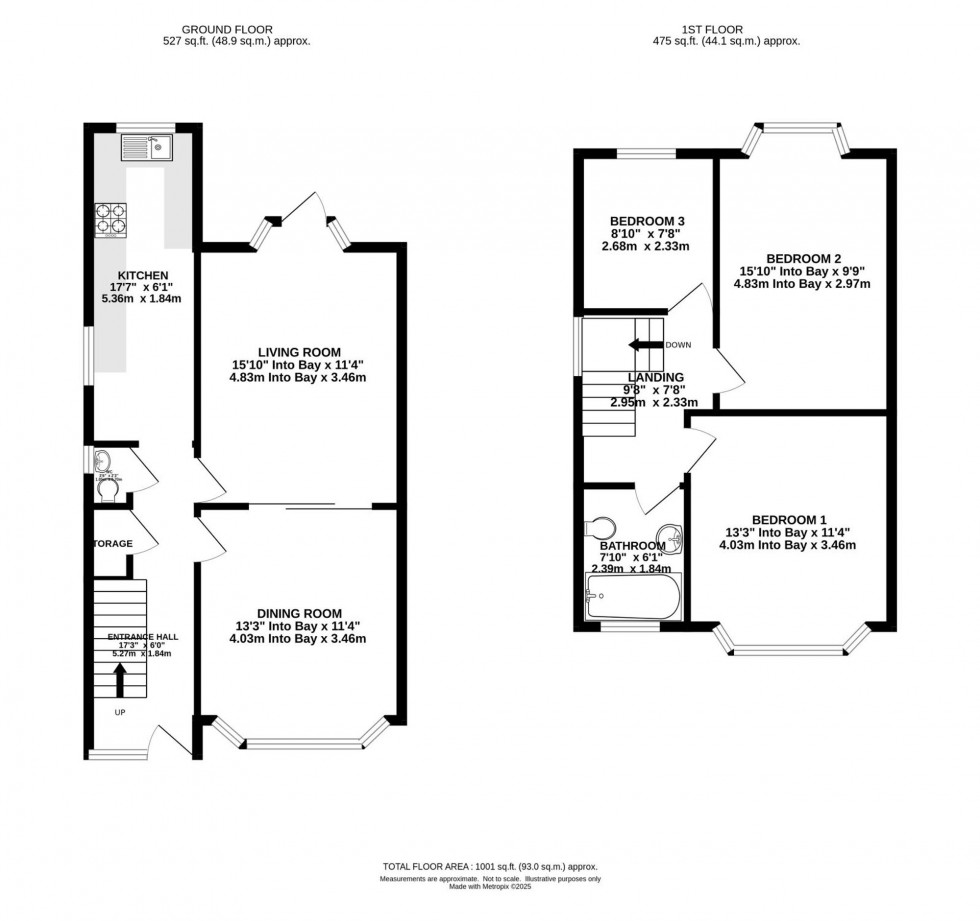 Floorplan for Arnfield Road, Manchester, M20