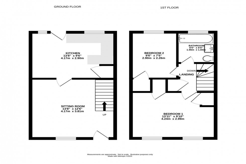 Floorplan for Beresford Avenue, Chapel-En-Le-Frith, SK23