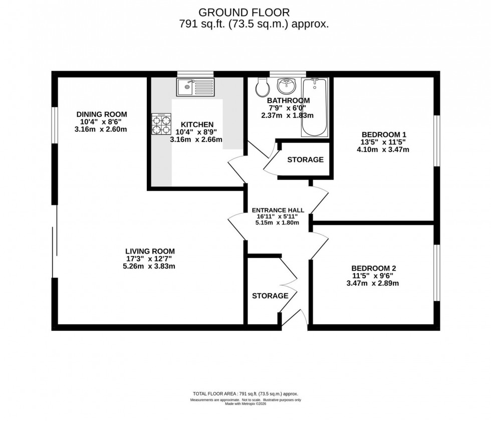Floorplan for 7 Stanton Avenue, West Didsbury, M20