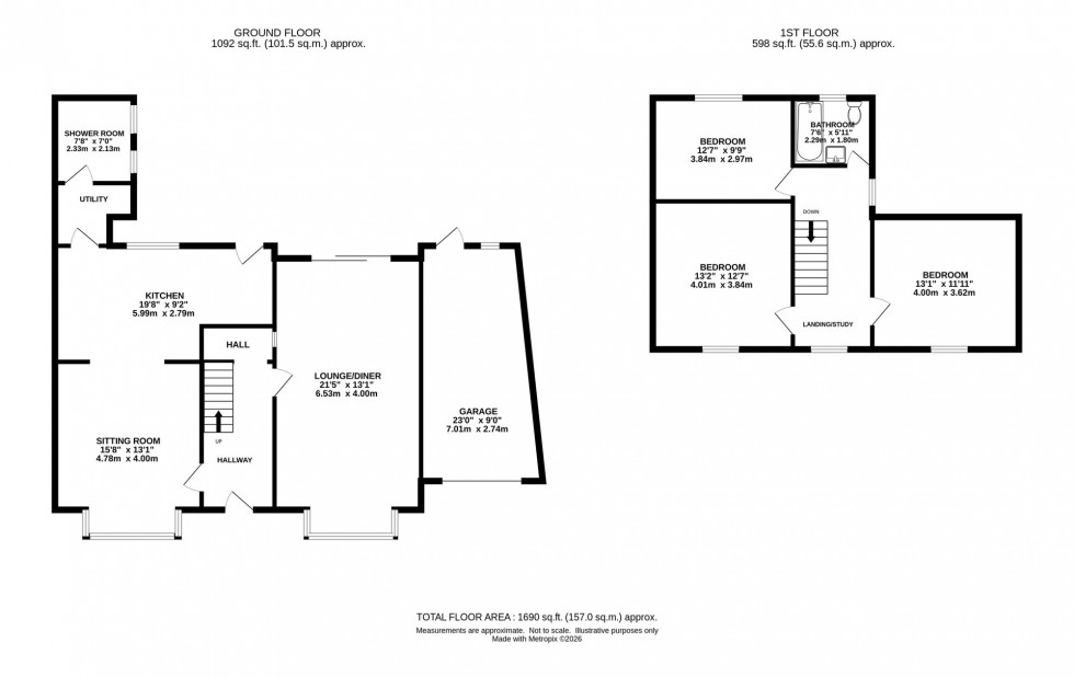Floorplan for Greave, Romiley, SK6