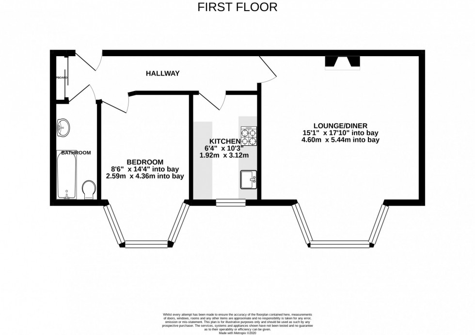 Floorplan for Broad Walk, Sandringham Court Broad Walk, SK17