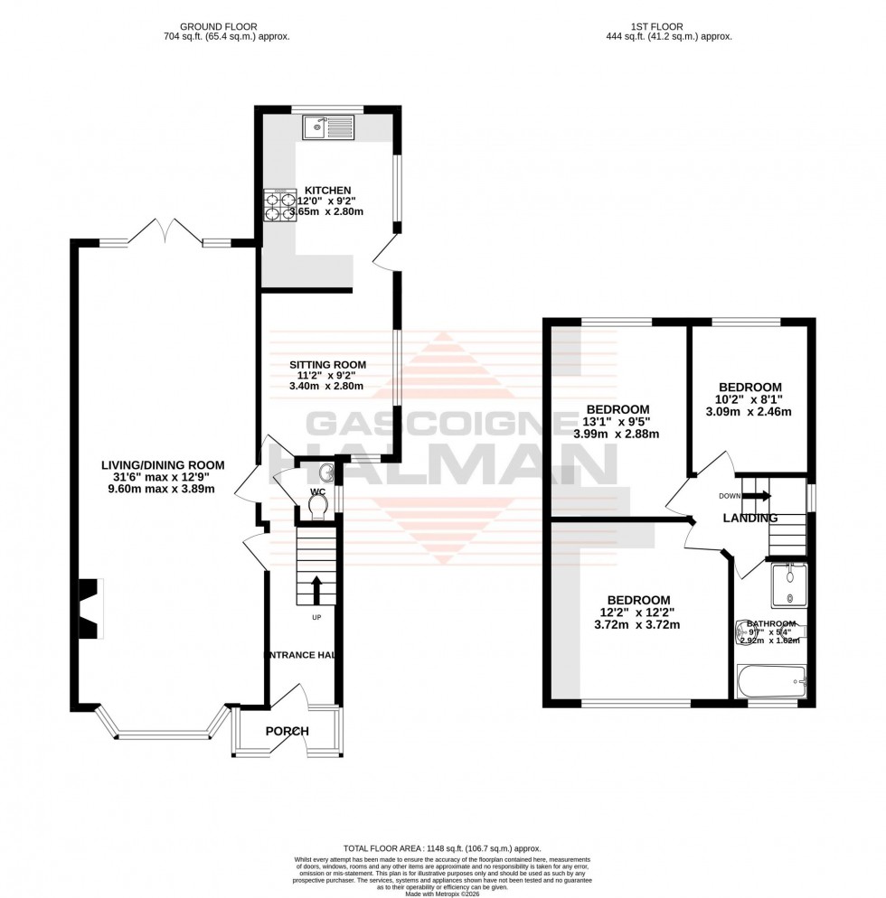 Floorplan for Milton Grove, Sale, M33