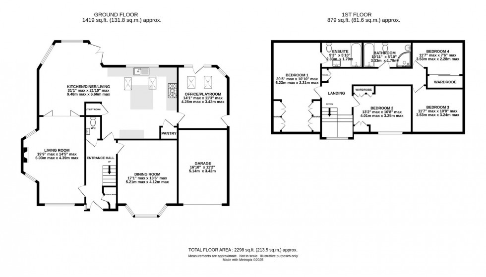 Floorplan for Butley Lanes, Prestbury, SK10