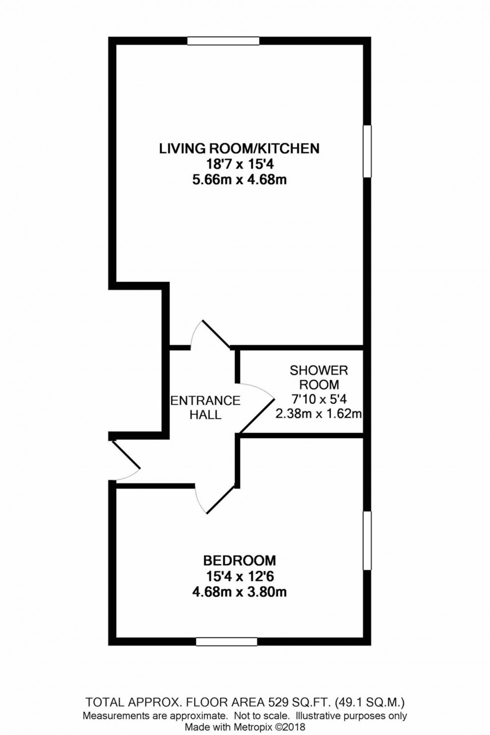 Floorplan for Mary Street, Cheadle House, SK8
