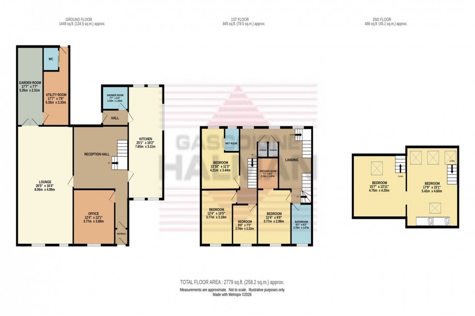 Floorplan for Sheffield Road, Glossop, SK13