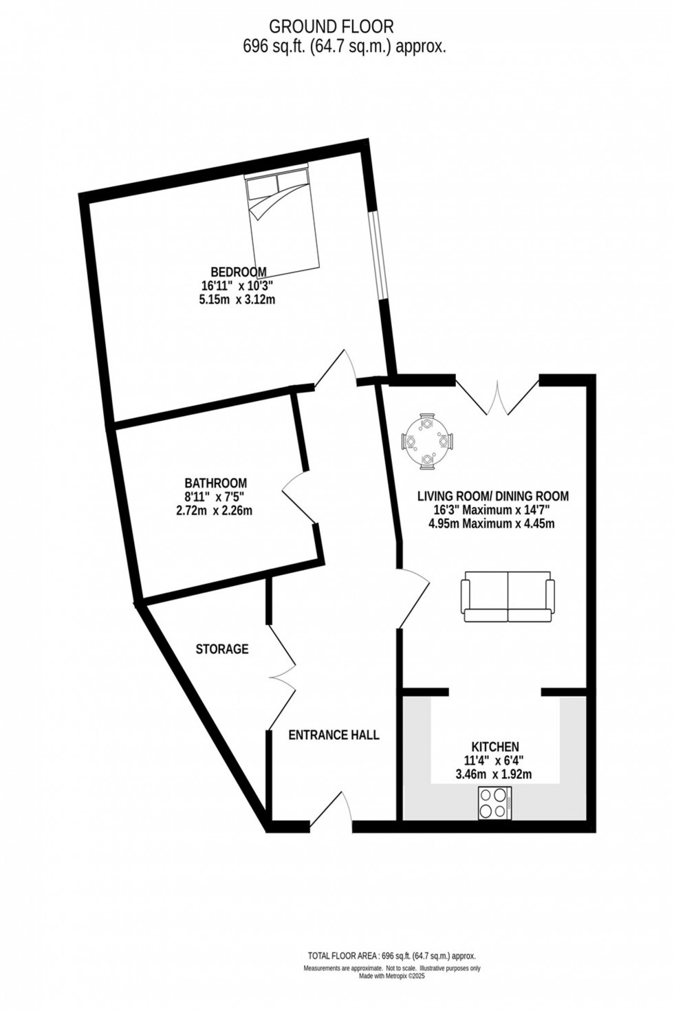 Floorplan for Deansgate Lane, Timperley, WA14