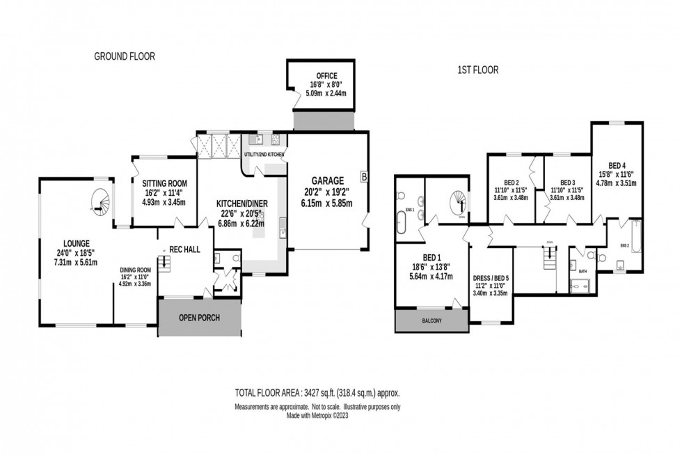Floorplan for Broad Lane, Hale, WA15