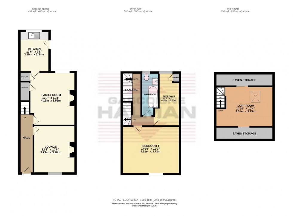 Floorplan for Norfolk Street, Glossop, SK13
