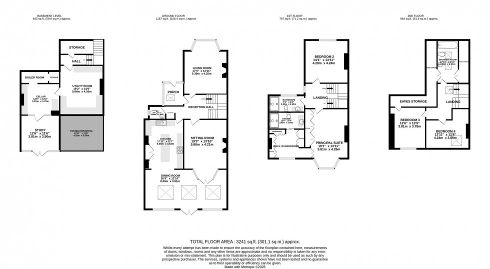 Floorplan for Hawthorn Lane, Wilmslow, SK9