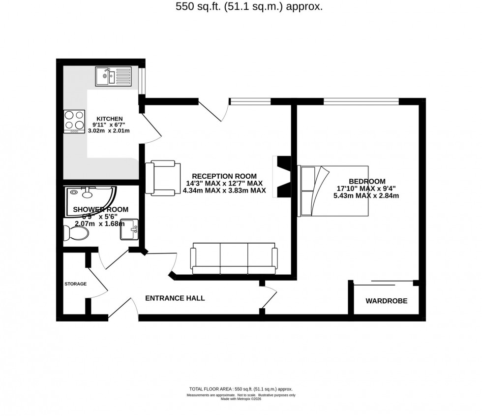 Floorplan for Thorley Lane, Timperley, WA15