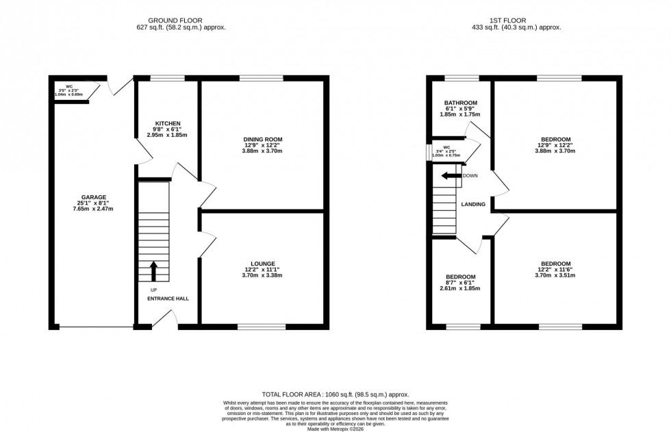 Floorplan for Coppice Road, Poynton, SK12