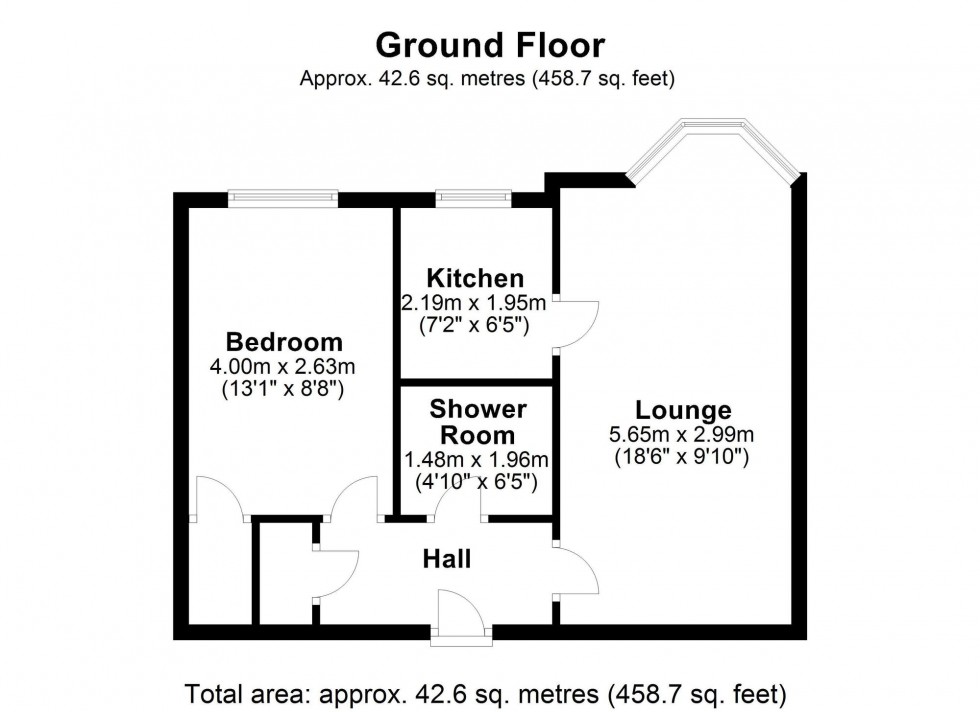 Floorplan for Lower Robin Hood Lane, Helsby, WA6