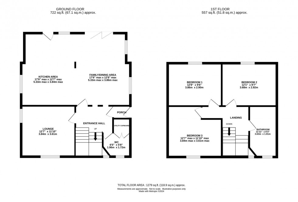 Floorplan for Chelford Road, Nether Alderley, SK10