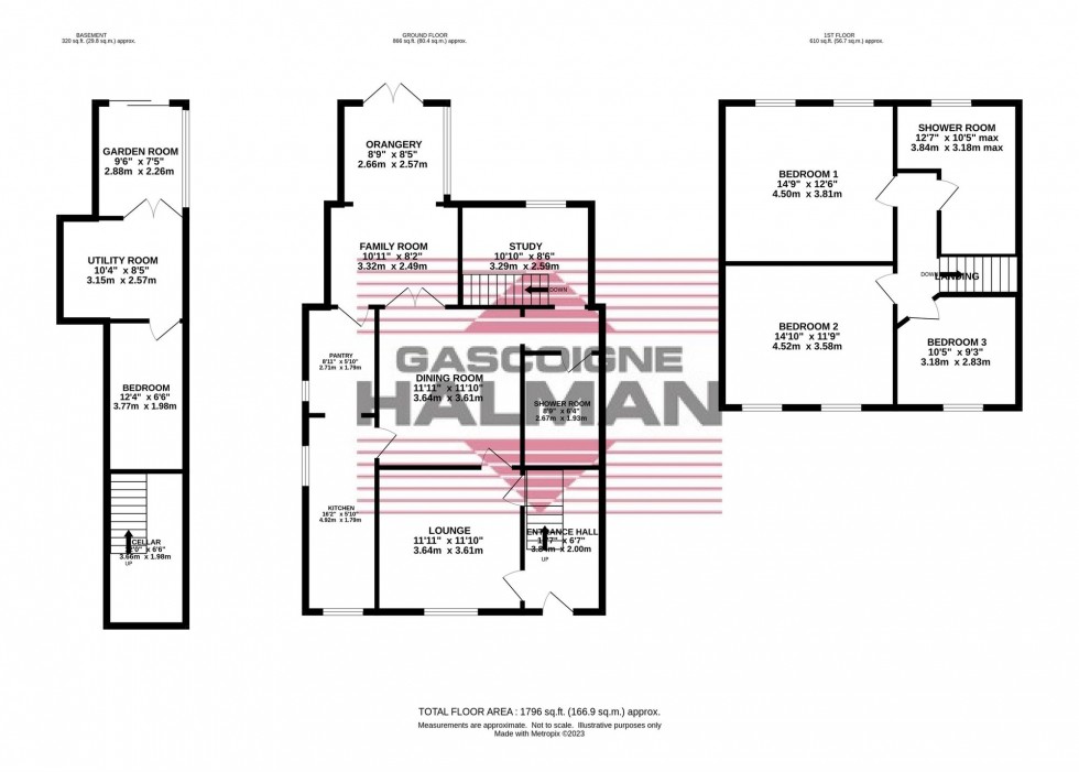 Floorplan for Brabyns Brow, Marple Bridge, SK6