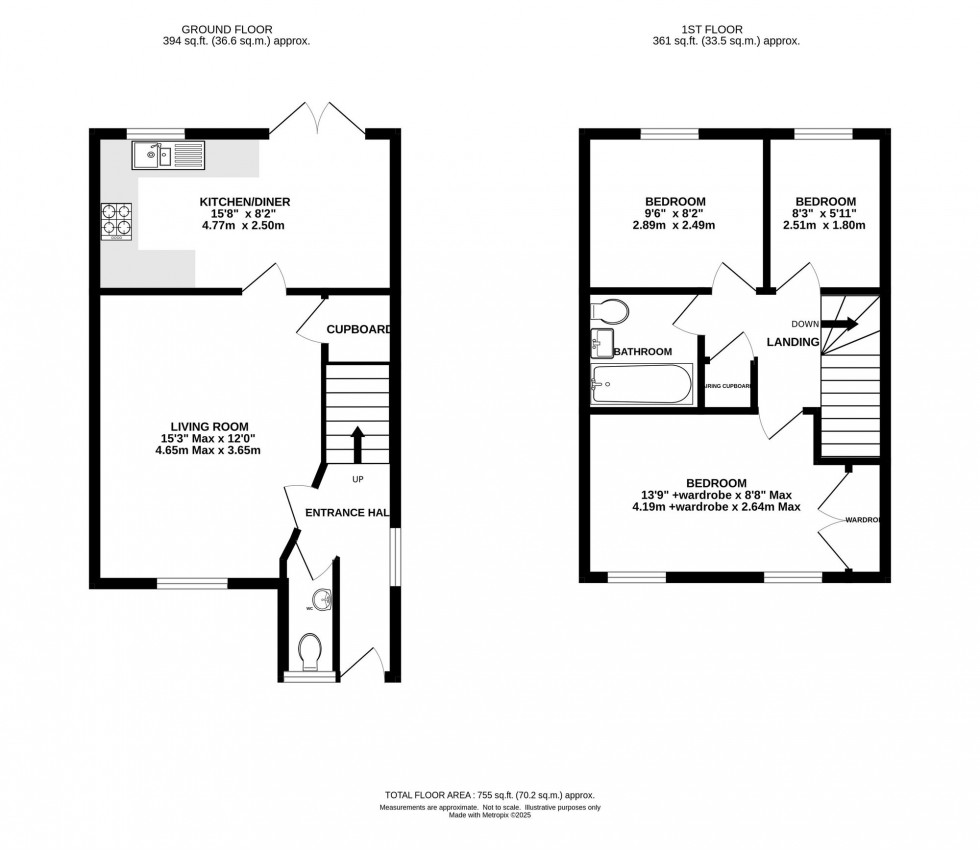 Floorplan for Needham Drive, Cranage, CW4
