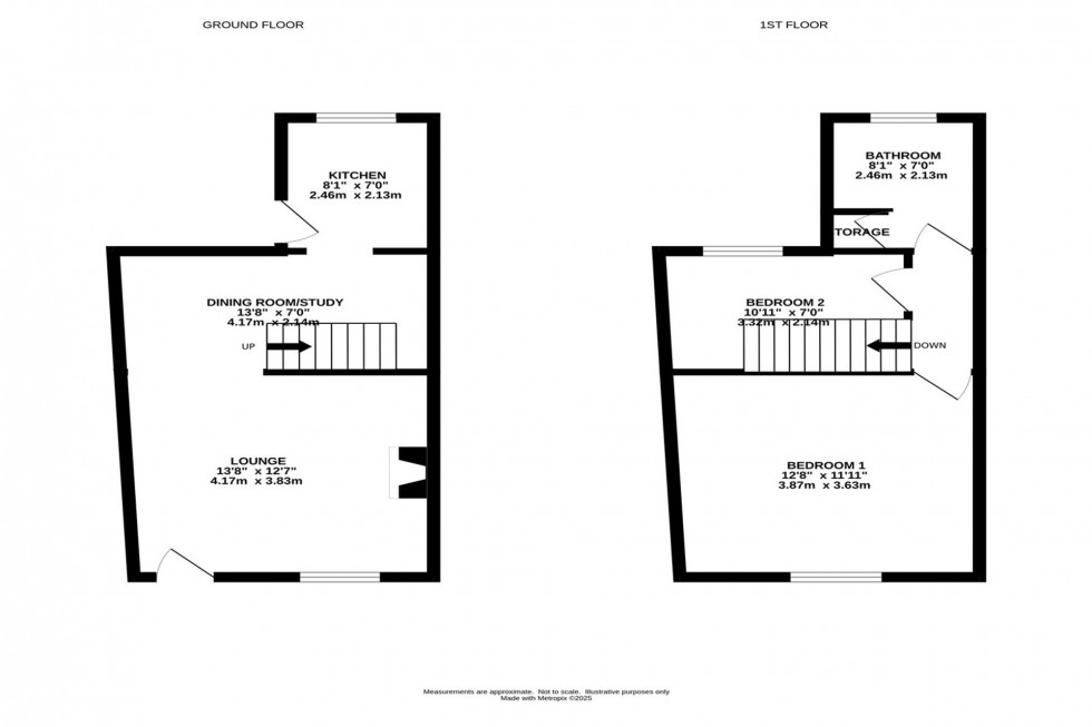 Floorplan for Black Road, Macclesfield, SK11
