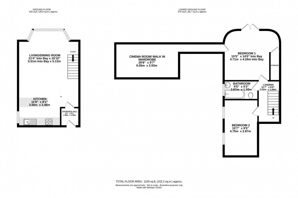 Floorplan for Conyngham Road, Lane Court, M14