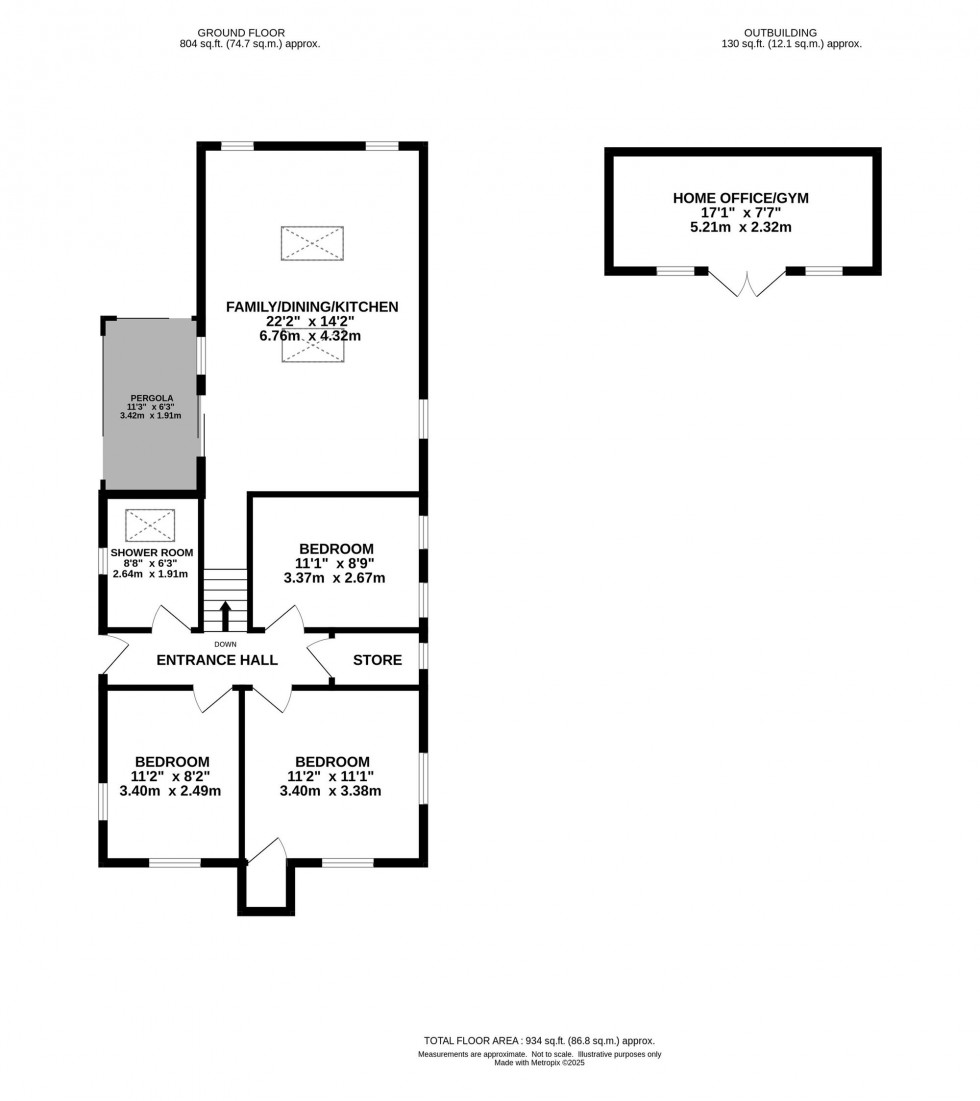 Floorplan for Congleton Road, Nether Alderley, SK10