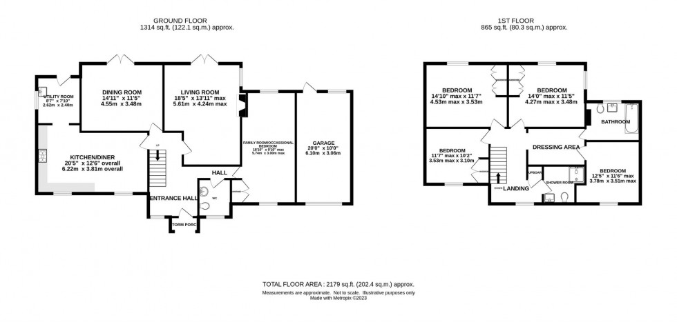 Floorplan for Middlewich Road, Holmes Chapel, CW4