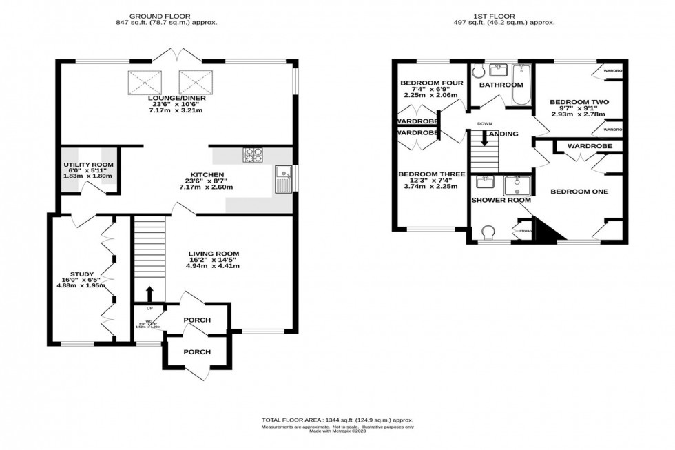 Floorplan for Wittenbury Road, Stockport, SK4