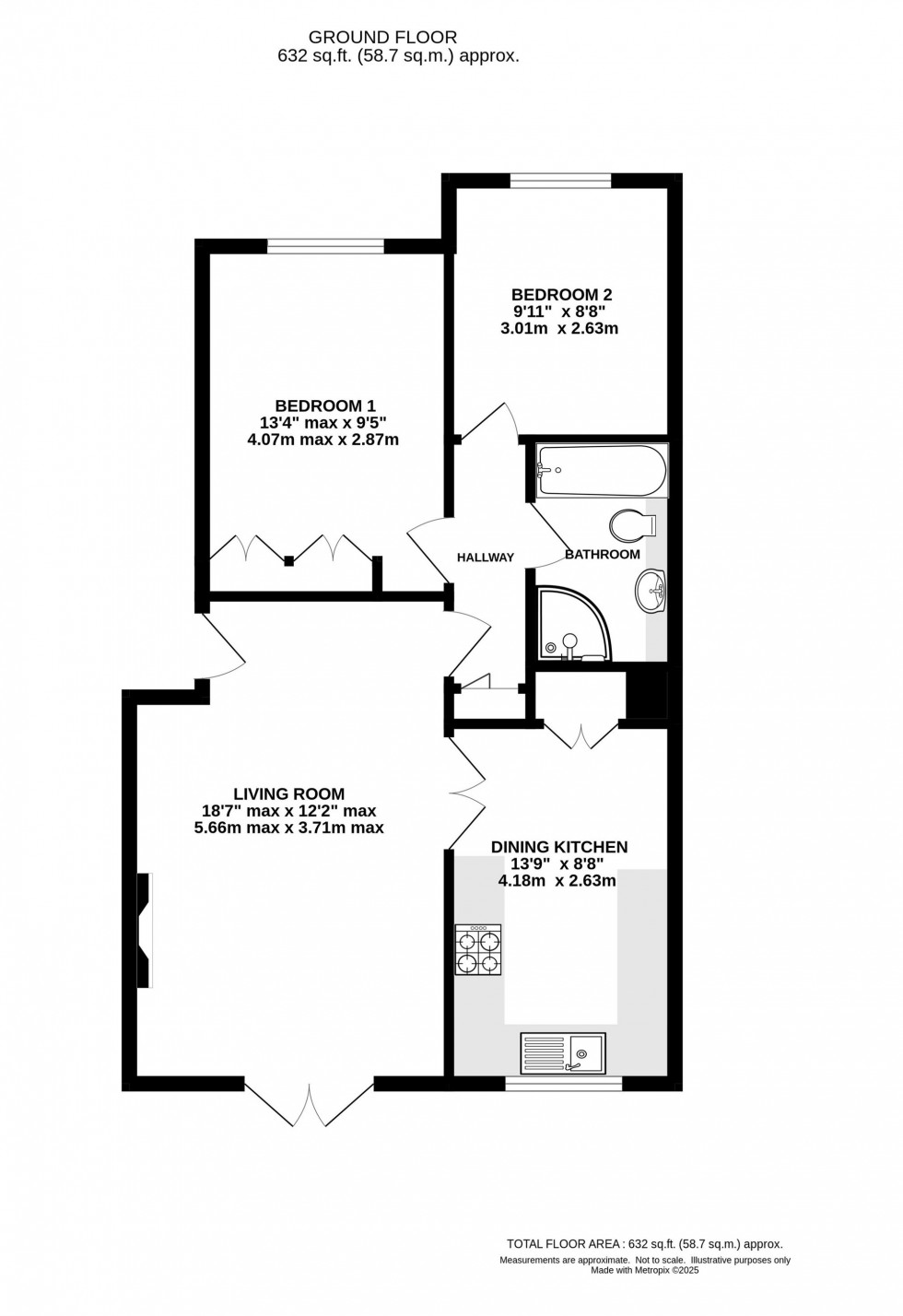 Floorplan for Moorside, Knutsford, WA16