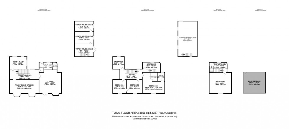 Floorplan for Woodbrook Road, Alderley Edge, SK9