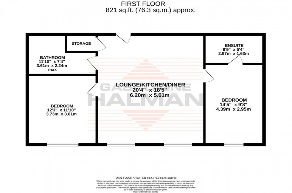 Floorplan for Park Avenue, Sale, M33
