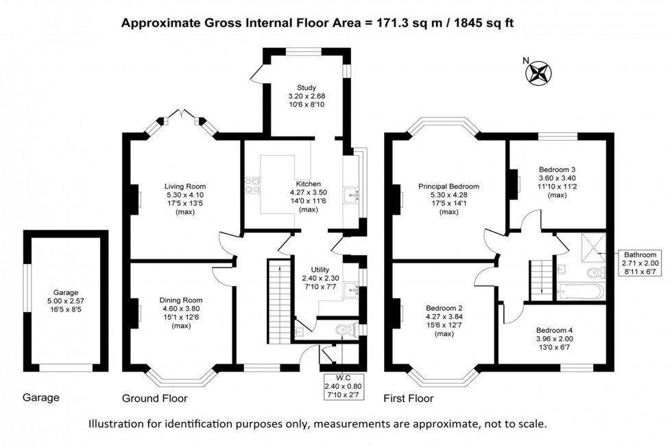 Floorplan for Prestbury Road, Macclesfield, SK10