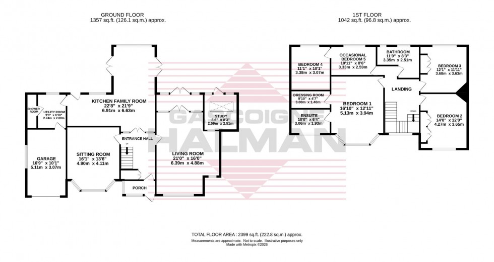 Floorplan for St. Michaels Avenue, Bramhall, SK7