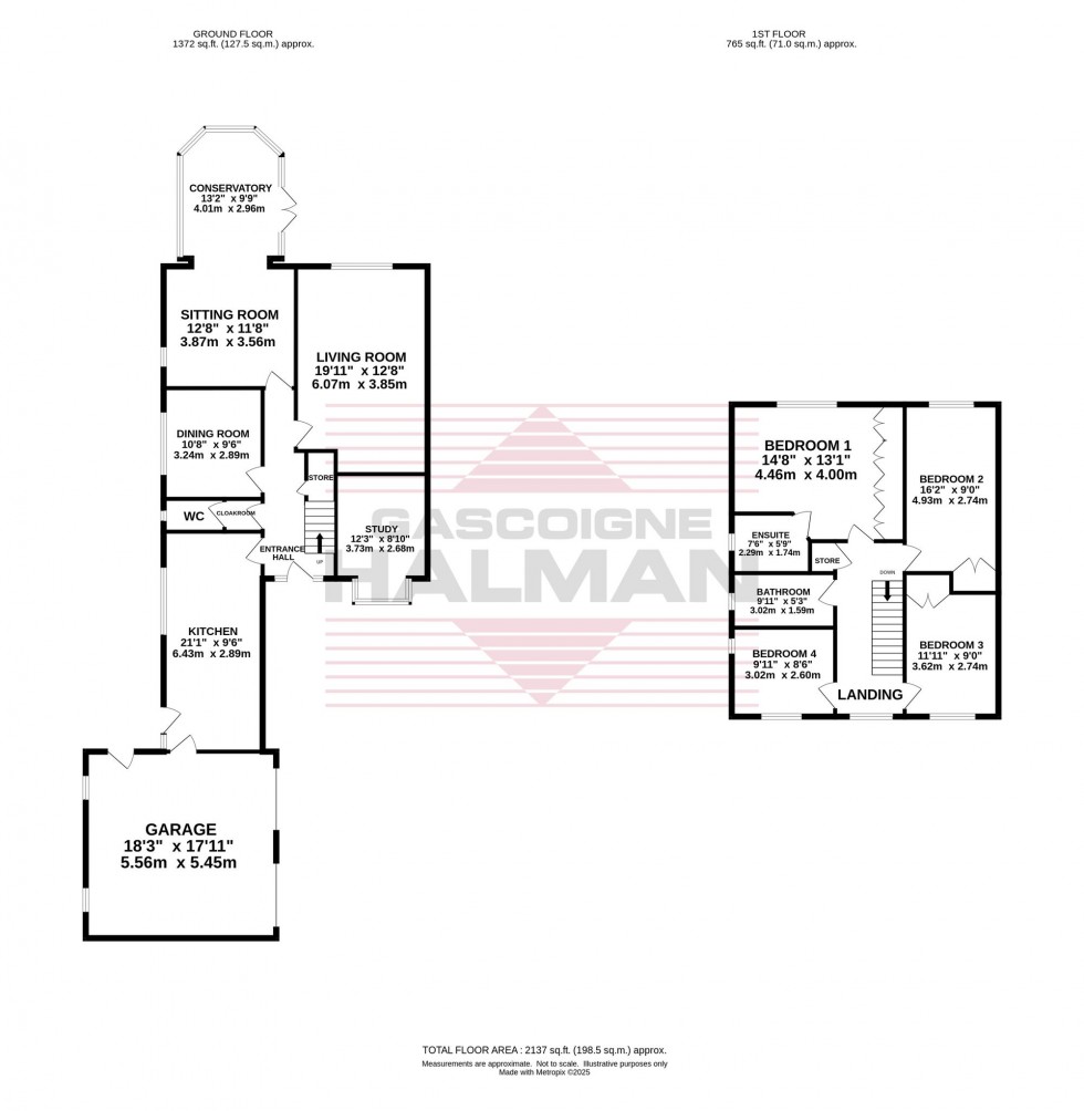 Floorplan for Valley Road, Bramhall, SK7