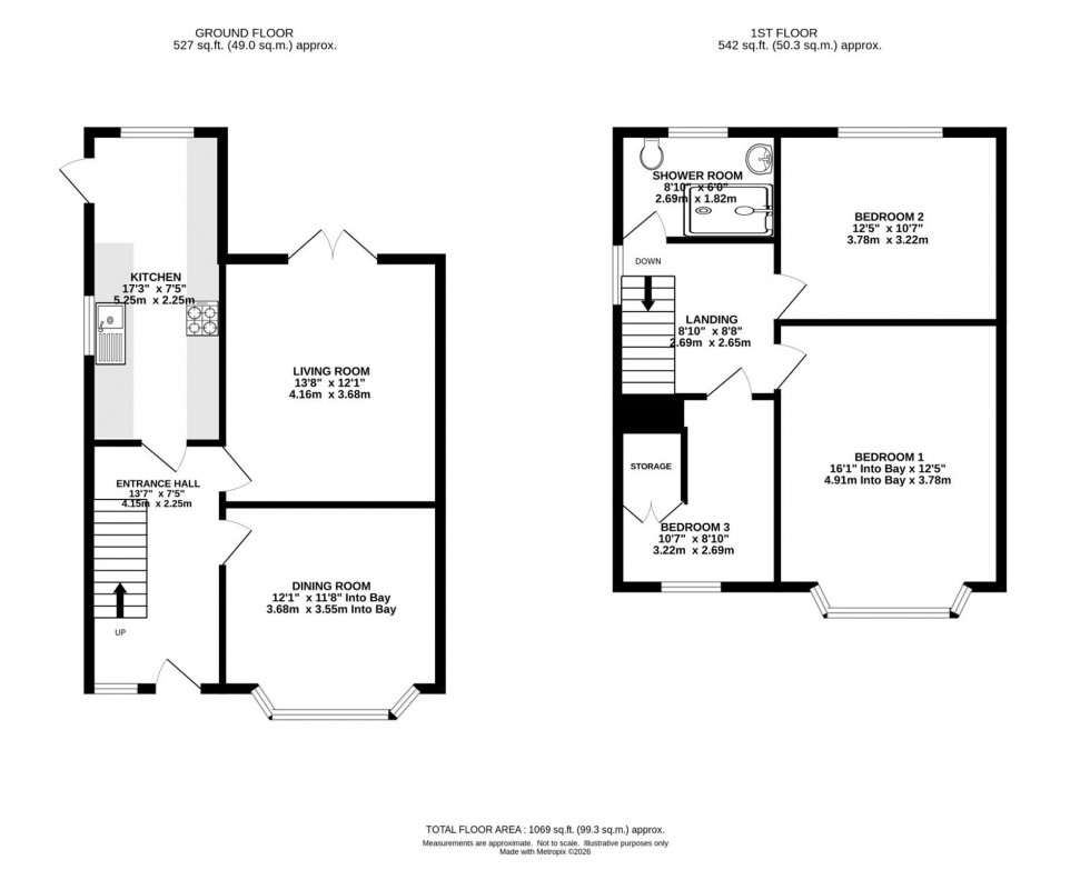Floorplan for Austin Drive, Didsbury, M20