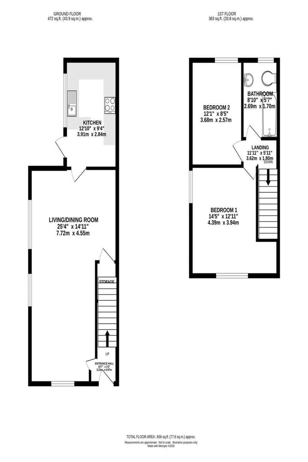 Floorplan for Allanson Road, Northenden, M22
