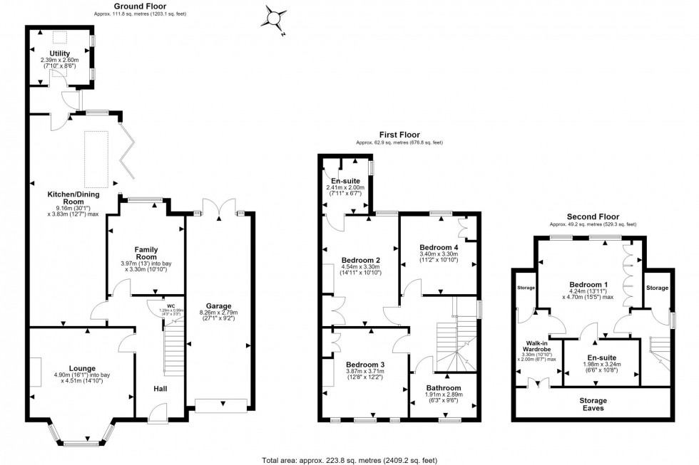Floorplan for Red Lane, Frodsham, WA6
